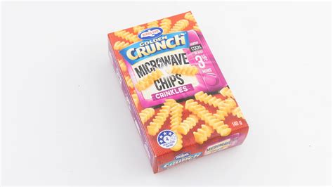 Birds Eye Golden Crunch Microwave Chips Shoestring Review Frozen Chip