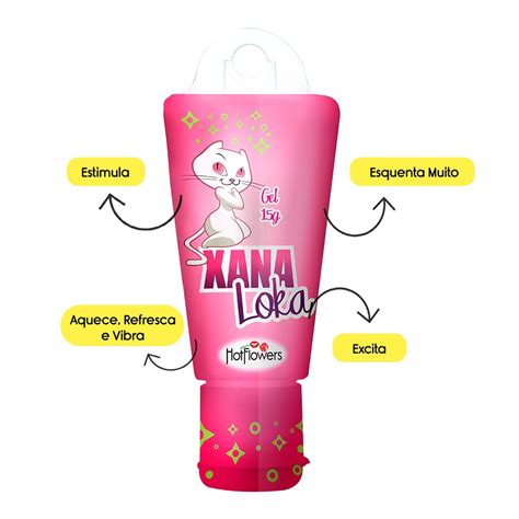 Gel Brasileirinho Hot Flowers Xana Loka Kuloko Excitantes e Afrodisíaco SexyShop Shopee Brasil