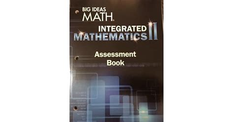 Big Ideas Math Integrated Math 2 Assessment Book By Houghton Mifflin