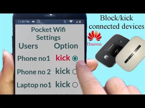 Paano I Kick Block Ang Naka Connect Sa Pocket Wifi Huawei Globe