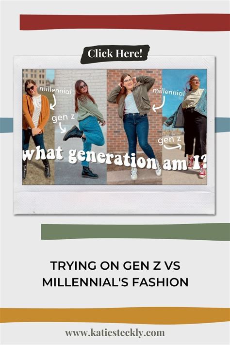 Exploring Fashion Trends Gen Z Vs Millennials