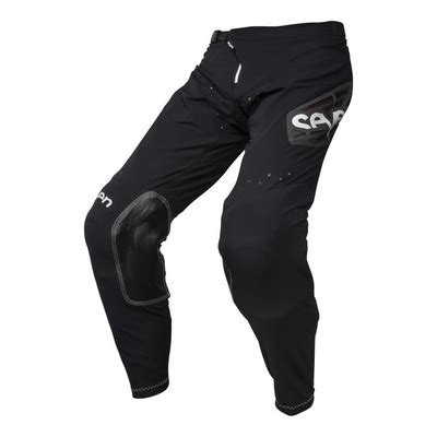 Pantalon Cross Enfant Seven Zero Staple Noir Quipement Cross Sur La