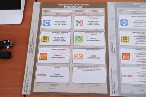 ¿cómo Llenar La Boleta Para Votar