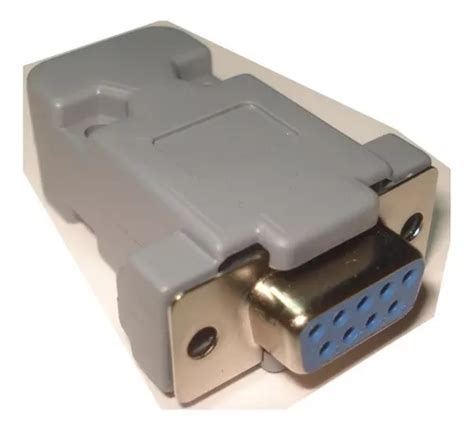 Conector Db9 Hembra Para Soldar Con Carcasa