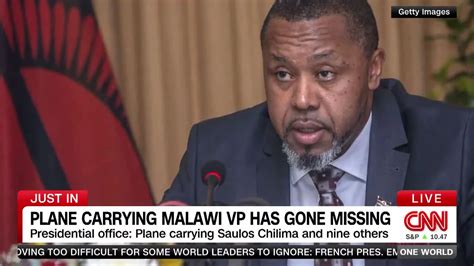 Plane Carrying Vice President Of Malawi Saulos Chilima Goes Missing