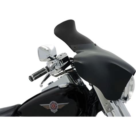 Memphis Shades Batwing Fairing 9 Windshield Black Smoke Mount Kit Har American Classic Motors