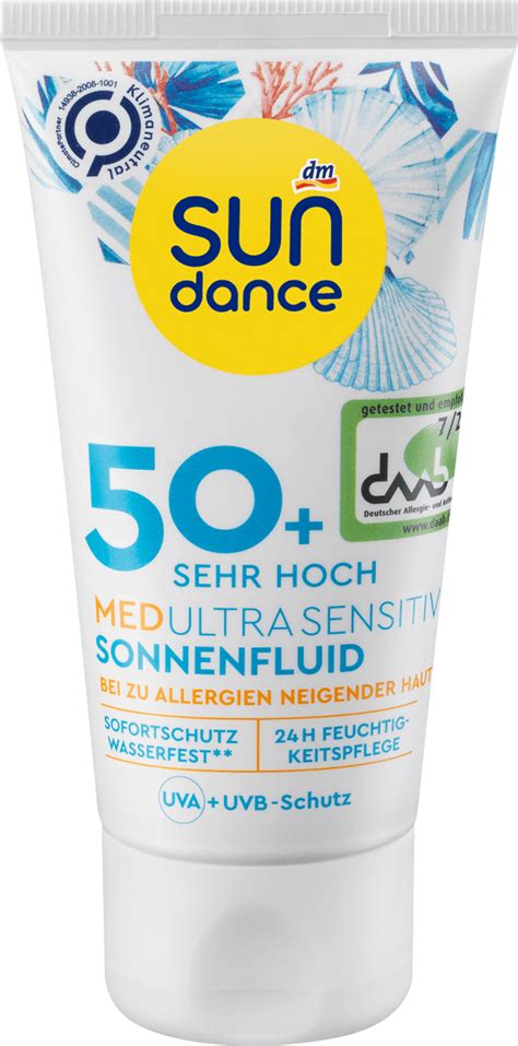 SUNDANCE Med Ultra Sensitiv fluid za sunčanje SPF 50 50 ml trajno