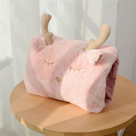 Plush Cute Student Hand Warmer High Density PVC Explosion Proof Hot Water Bag Hot Water Bag