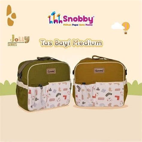 Snobby Tas Bayi Medium Saku Print Jolly Series Sbt Lazada