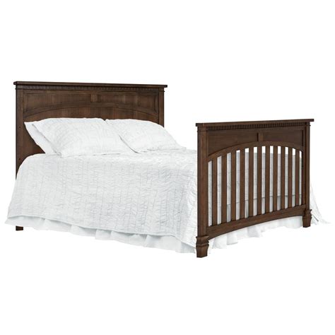 Evolur Santa Fe 5 In 1 Antique Brown Convertible Crib 831 Ab The Home