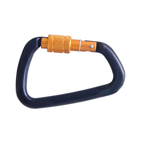 Aluminium Screw Locking Bulb Type Karabiner Karam Middle East