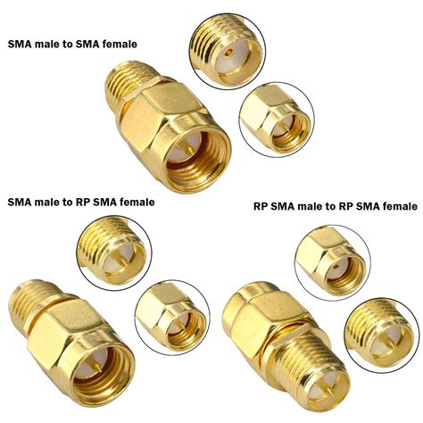 Onelinkmore SMA Antenna Connector FPV Kits Set 15 Adapter SMA RP SMA