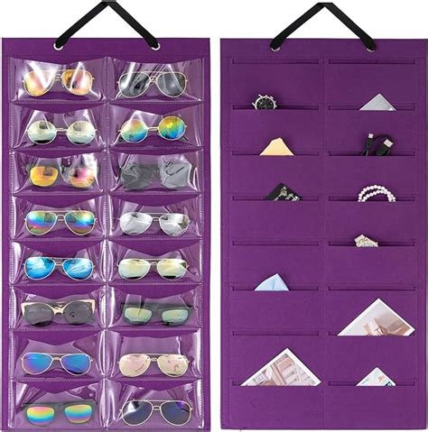 Amazon Lolalet Sunglasses Organizer Hanging Sunglass Holder