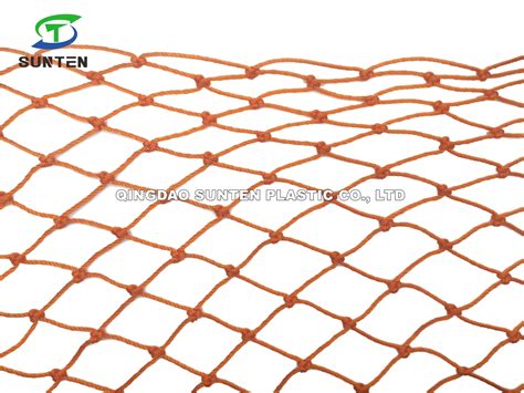 Orange HDPE Fall Protection Prevention Net Construction Safety Catch