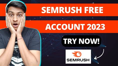 Semrush Free Trial Semrush Free Account 2023 How To Activate