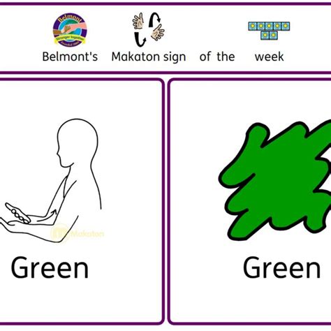 Belmont School Belmonts Makaton Sign Of Week 141122