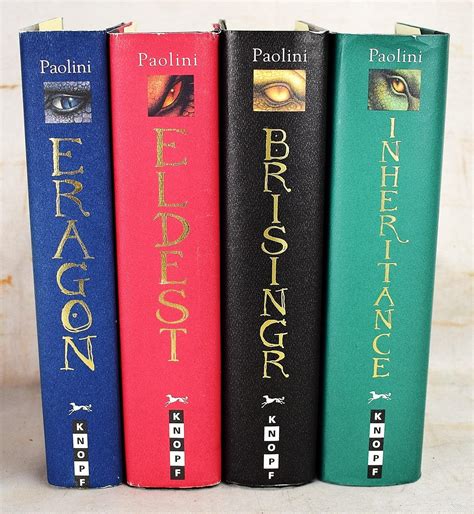 Christopher Paolini Inheritance Cycle Book Set Eragon Eldest