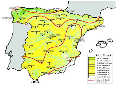 Densidad de población en España 2001 Gifex