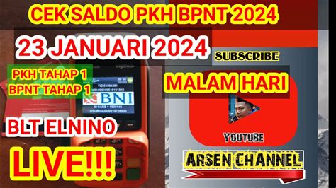 Live Cek Saldo Kks Pkh Bpnt Terbaru Hariini Pkh Bpnt Kapan Cair Blt