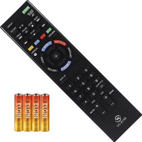 Controle Remoto Tv Led Sony Bravia Smart Rm Yd101 Netflix Pilhas Mb