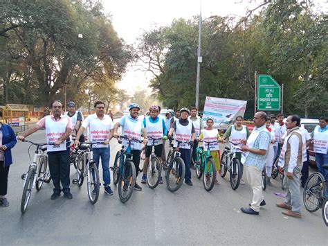 Doctors Take Out Cycle Rally Organized On The Occasion Of International