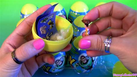 12 Toy Story Surprise Eggs Easter Egg Unboxing Toys Review Youtube