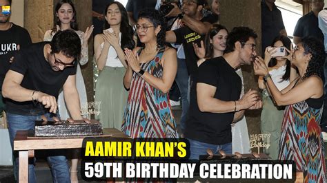 Aamir Khan Celebrates His Birthday With Ex Wife Kiran Rao And ‘laapataa Ladies’ Youtube