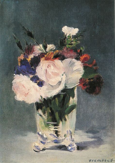 Edouard Manet Blumen In Einer Kristallvase Kk Artikel Sagro