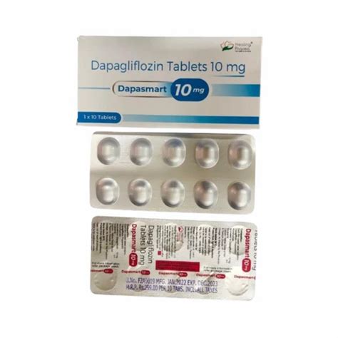 Dapasmart Dapagliflozin Mg Tablet At Rs Stripe Daparyl In