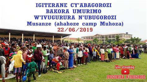 Amateraniro Y Abagorozi Bakora Umurimo W Ivugurura N Ubugorozi Musanze