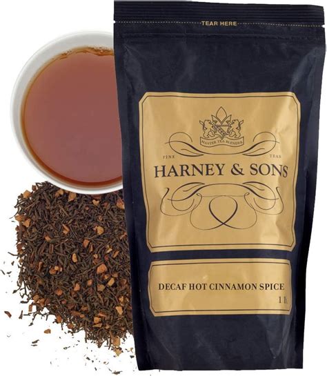 Amazon Harney Sons Decaffeinated Hot Spice Loose Tea Cinnamon Ounce Grocery