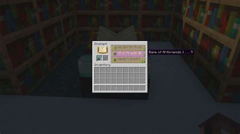 Minecraft: Bane of Arthropods Enchantment Guide - Minecraft Guides Wiki