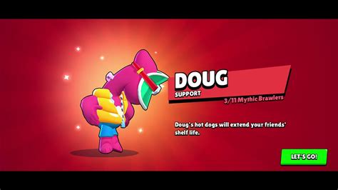 Brawl Stars Skin Doug Youtube