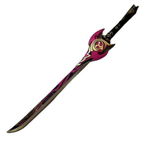 Buy damdos Halloween Prop 40" Genshin Impact Cosplay Sword Sun Bird ...