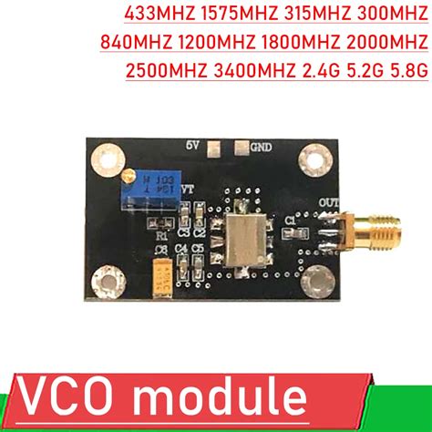 Module Vco Source De Signal De Fr Quence D Oscillateur Contr L Par Rf