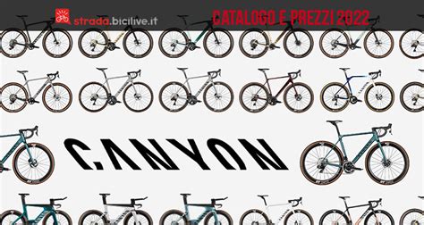 Canyon Bici Strada Gravel Cross Catalogo E Listino Prezzi