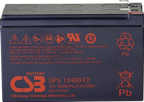 Csb Battery Ups High Rate Ups F Batterie Au Plomb V