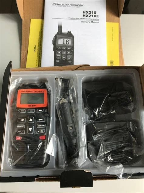 Standard Horizon HX210, морская УКВ радиостанция ᐉ Купить онлайн в ...