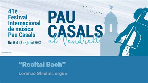 Recital Bach Lorenzo Ghielmi Festival Internacional De M Sica