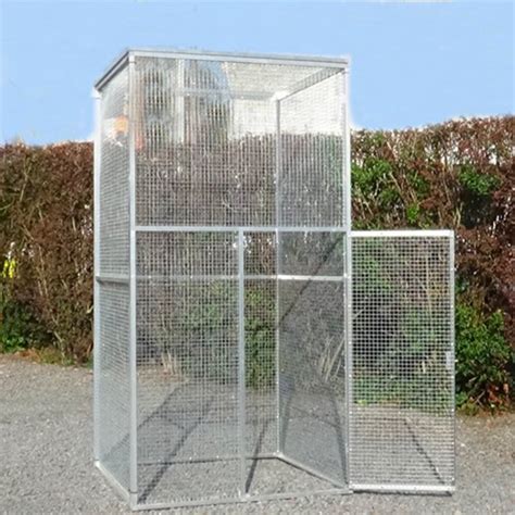 Volière aluminium 1m x 2m - Komat