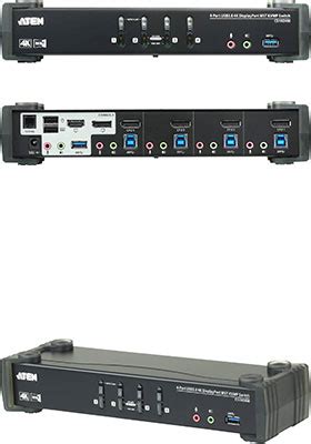 ATEN 4-Port NIAP PP v4.0 Secure DisplayPort KVM Switch (CAC)