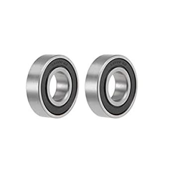 Uxcell Deep Groove Ball Bearings 10mm X 22mm X 6mm Double Sealed