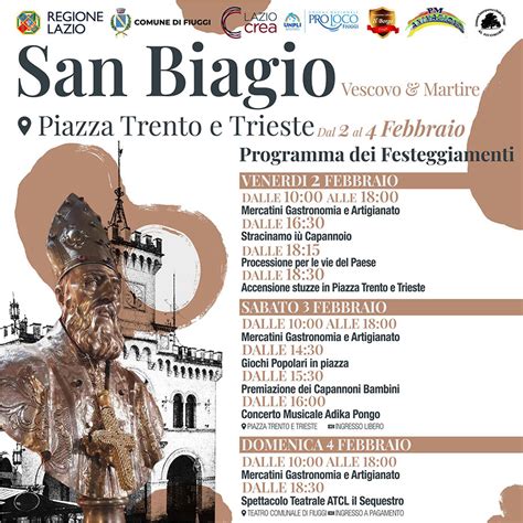 Festa Di San Biagio Benvenuti In Ciociaria In Provincia Di Frosinone