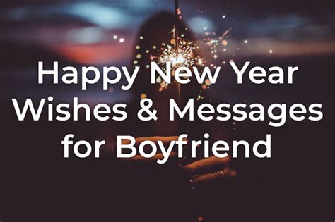 35+ Happy New Year Wishes for Boyfriend | Styiens