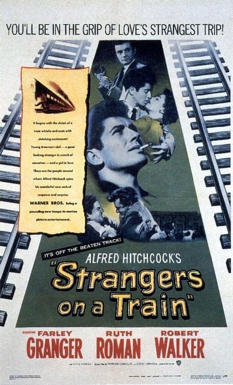 Strangers on a Train Movie Poster (#1 of 3) - IMP Awards