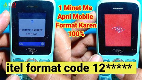 Itel It2163s Reset Code Itel Mobile Hard Reset Setting Itel Mobile Format Kaise Karen Format