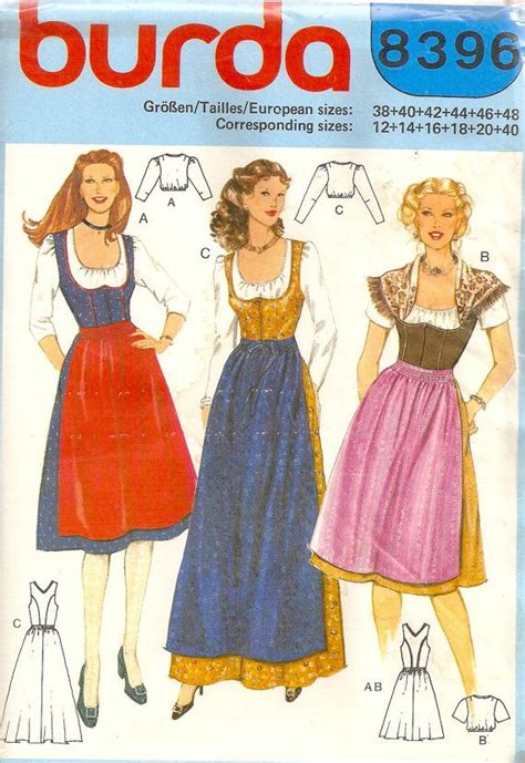 Dirndl Sewing Pattern