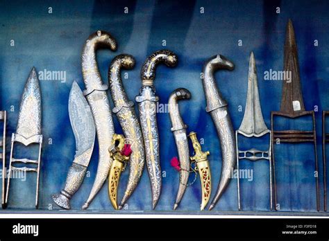 Indian weapons hi-res stock photography and images - Alamy