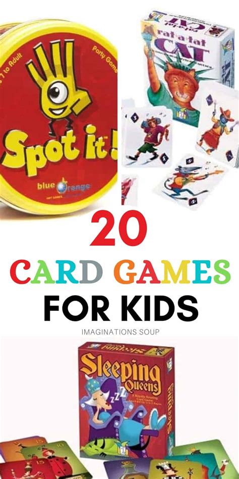 20 Best Card Games for Kids | Imagination Soup