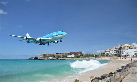 Maho Beach La Playa Perfecta Para Los Amantes De Los Aviones El